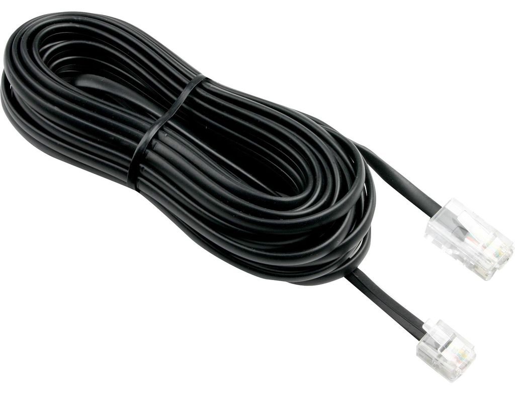 ISDN-Kabel (schwarz, 3 Meter) Produktbild 