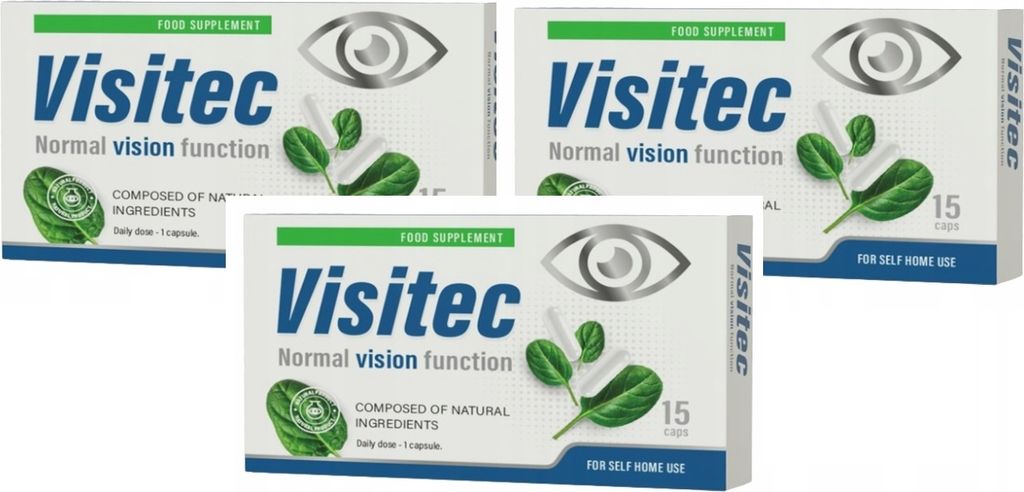 3x Visitec Premium - Pro podporu a ochranu zraku - 15 Obrázek produktu 