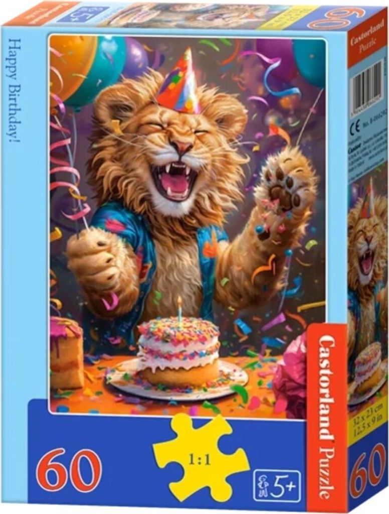 CASTORLAND Puzzle Alles Gute! 60 Puppen