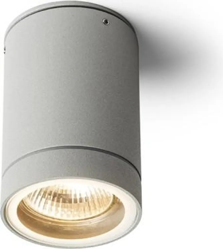 Plafonnier SAMMY Gris 230V LED GU10 15W IP54 pour Éclairage Extérieur