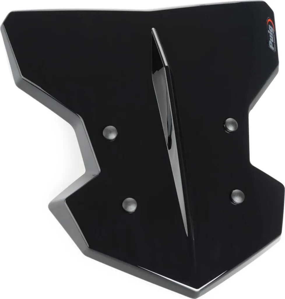 Saute-vent PUIG Flanker Noir Homologué pour Moto Suzuki Inazuma 250