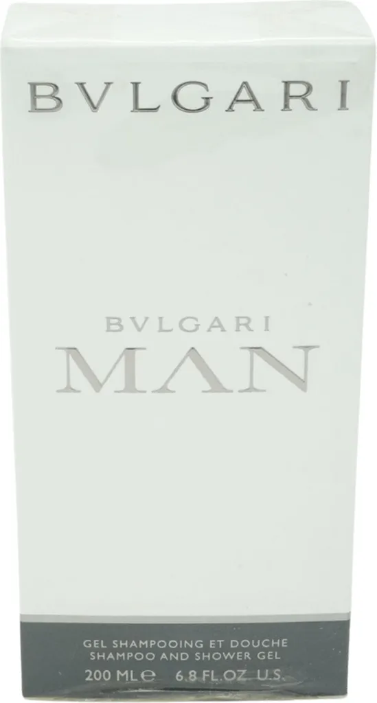 Bvlgari MAN Gel Doccia 200ml - Detergente Corpo di Lusso per Uomo
