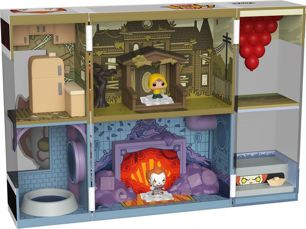 ES Bitty POP! scatole di figure in vinile Funhouse Immagine del prodotto 