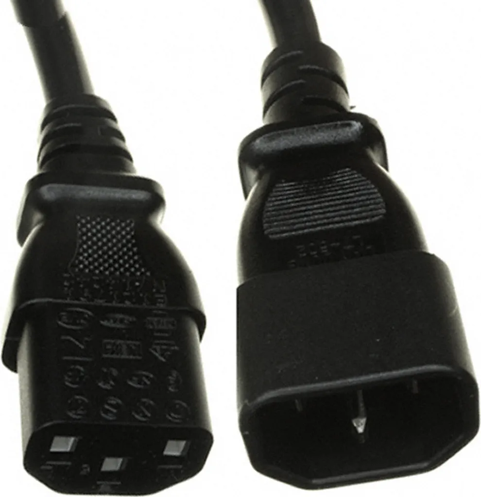 Câble pour Onduleur et PDU Cisco 0,68m CAB-C13-CBN Noir Prise C13 C14