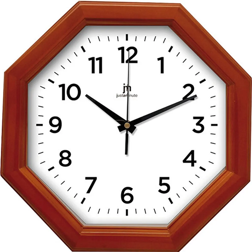 Horloge murale design 21036C : Pendule moderne en métal pour salon