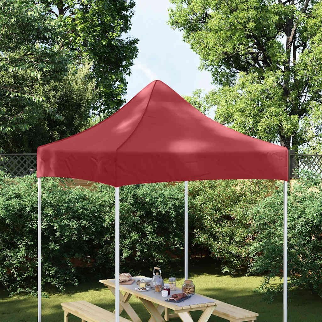 Möbel Partyzelt-Dach 2x2 m Burgunderrot 270 g/m² - Pavillon Dächer und -Seitenteile 315344