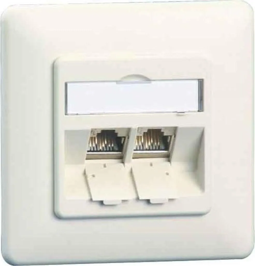 Fini les interférences : Prise RJ45 METZ CONNECT 130B12D21002-E Cat6A - 2