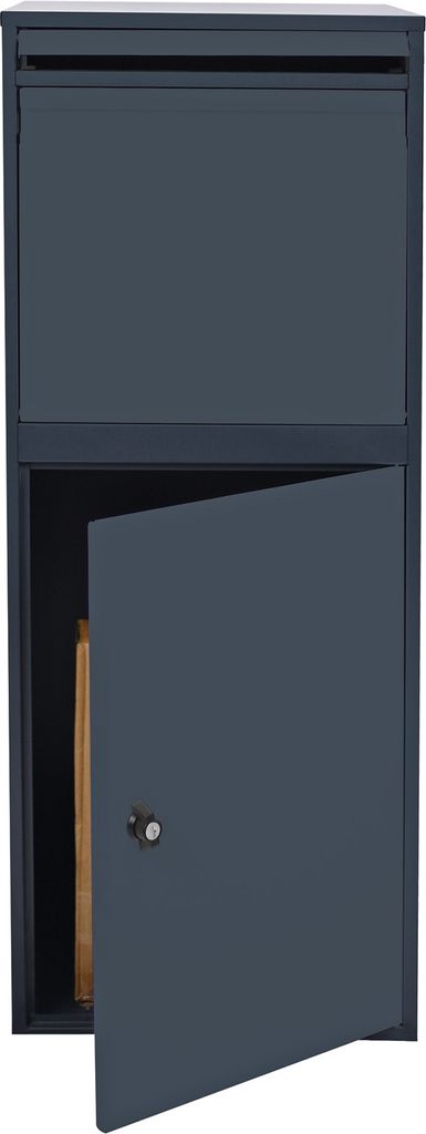 Skrzynka na listy Wiltec szara 410 x 385 x 720 mm, skrzynka Zdjęcie produktu 