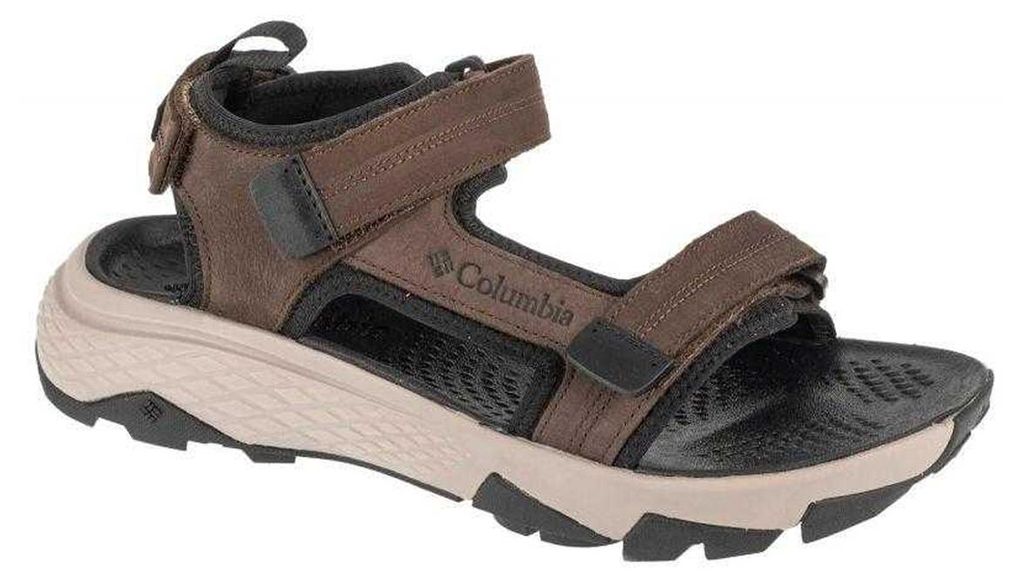 Columbia - "Peakfreak Rush" Sandalen für Herren, Nubukleder PP10950 (48 EU) (Braun)