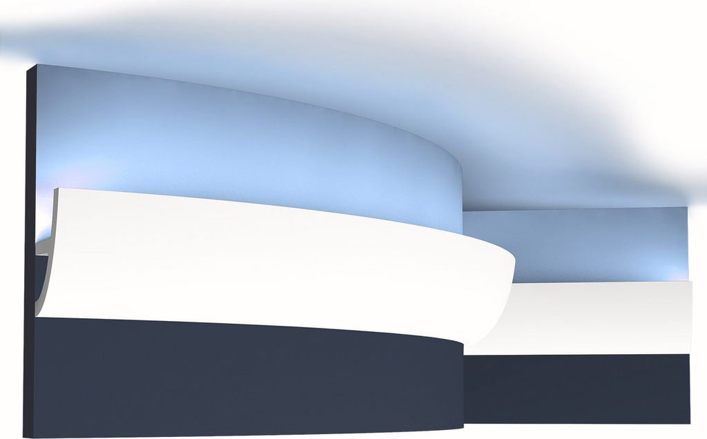 Orac Decor C373F Antonio S Ulf Moritz LUXXUS flexible Eckleiste Beleuchtung 2m