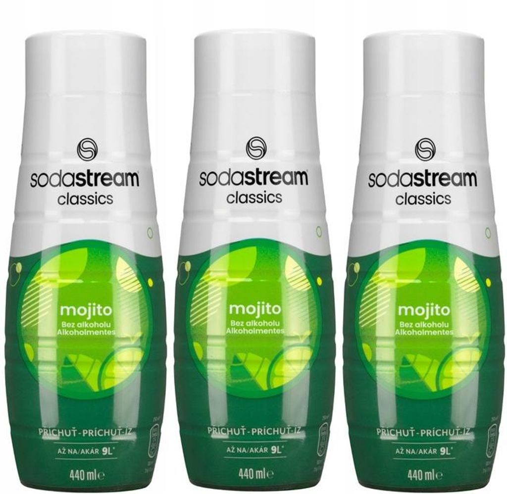 Sodastream Sirup Mojito Geschmack 440ml Konzentrat Produktbild 