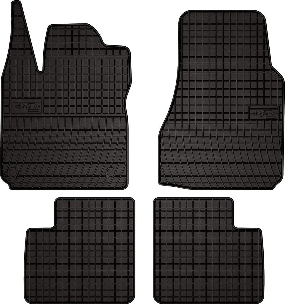 Tappetini in moquette Compatibili Con Stelvio Con 6 Clip