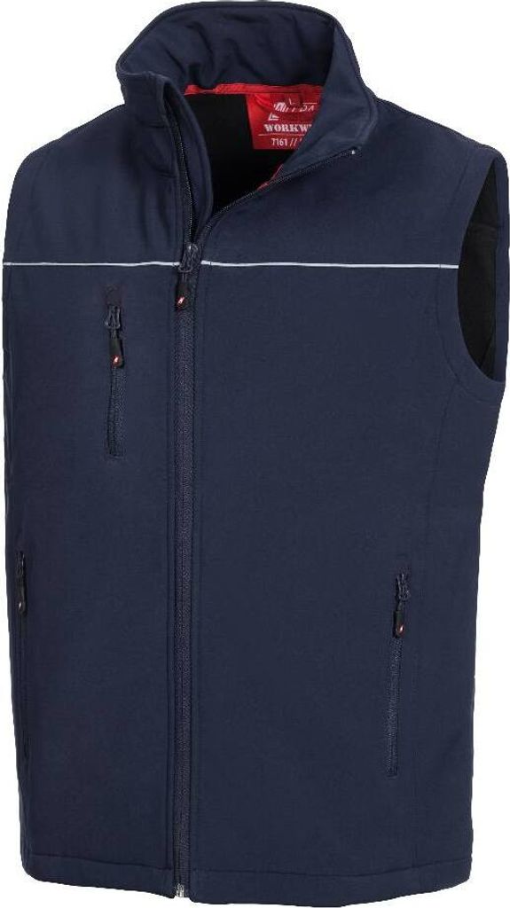 NITRAS Softshellweste MOTION TEX light Gr. L marine Produktbild 