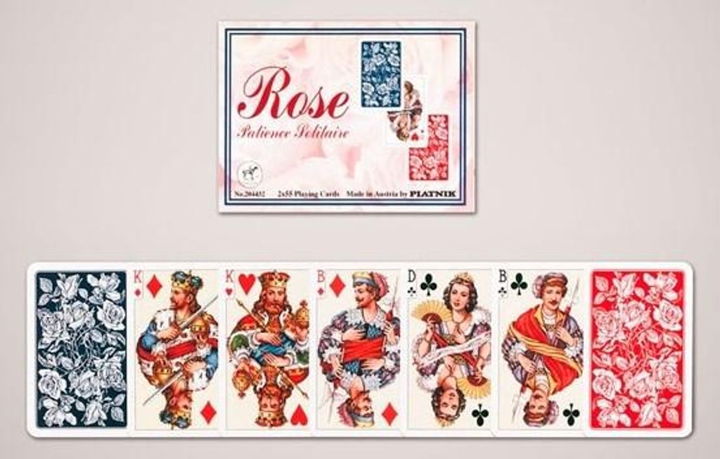 Piatnik Rose Patience hracie karty - dvojbalenie Obrázok produktu 