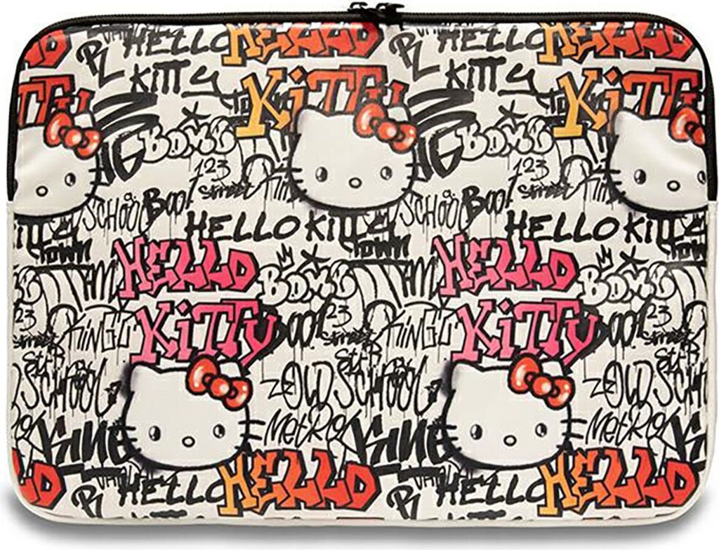 Hello Kitty Graffiti Sleeve Laptopetui 13"-14" Beige Produktbild 