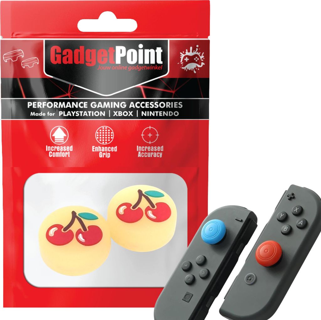 Thumbgrips - Thumb Grips voor Nintendo Switch Joy-Con Controllers - Gaming Thumbgrips - Performance Anti-Slip Thumbsticks - Bescherming Accessoires...