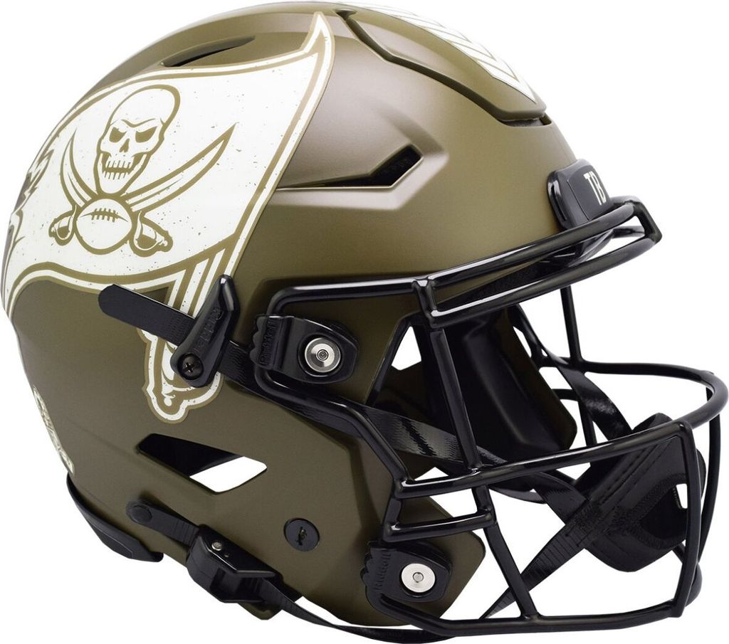 Riddell Authentic SpeedFlex Helm SALUTE Tampa Bay Buccaneers