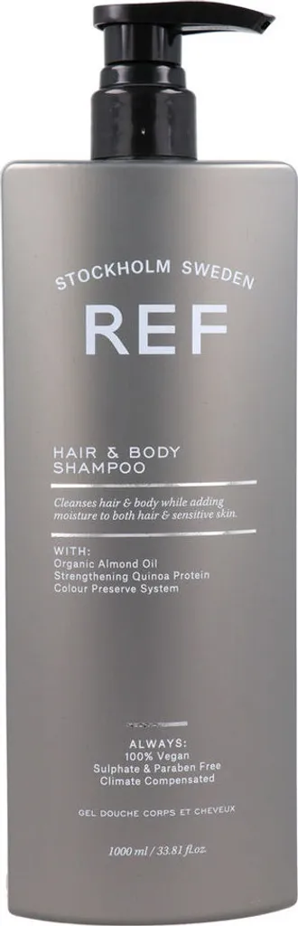 Shampooing REF 1000 ml cheveux et corps - Anti-dessèchement cutané