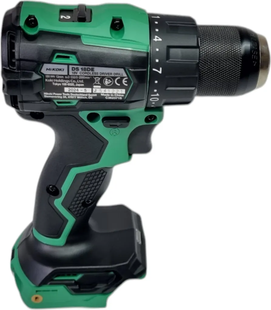 Visseuse perceuse sans fil 18V HiKOKI DS18DE - Machine compacte et robuste - 7