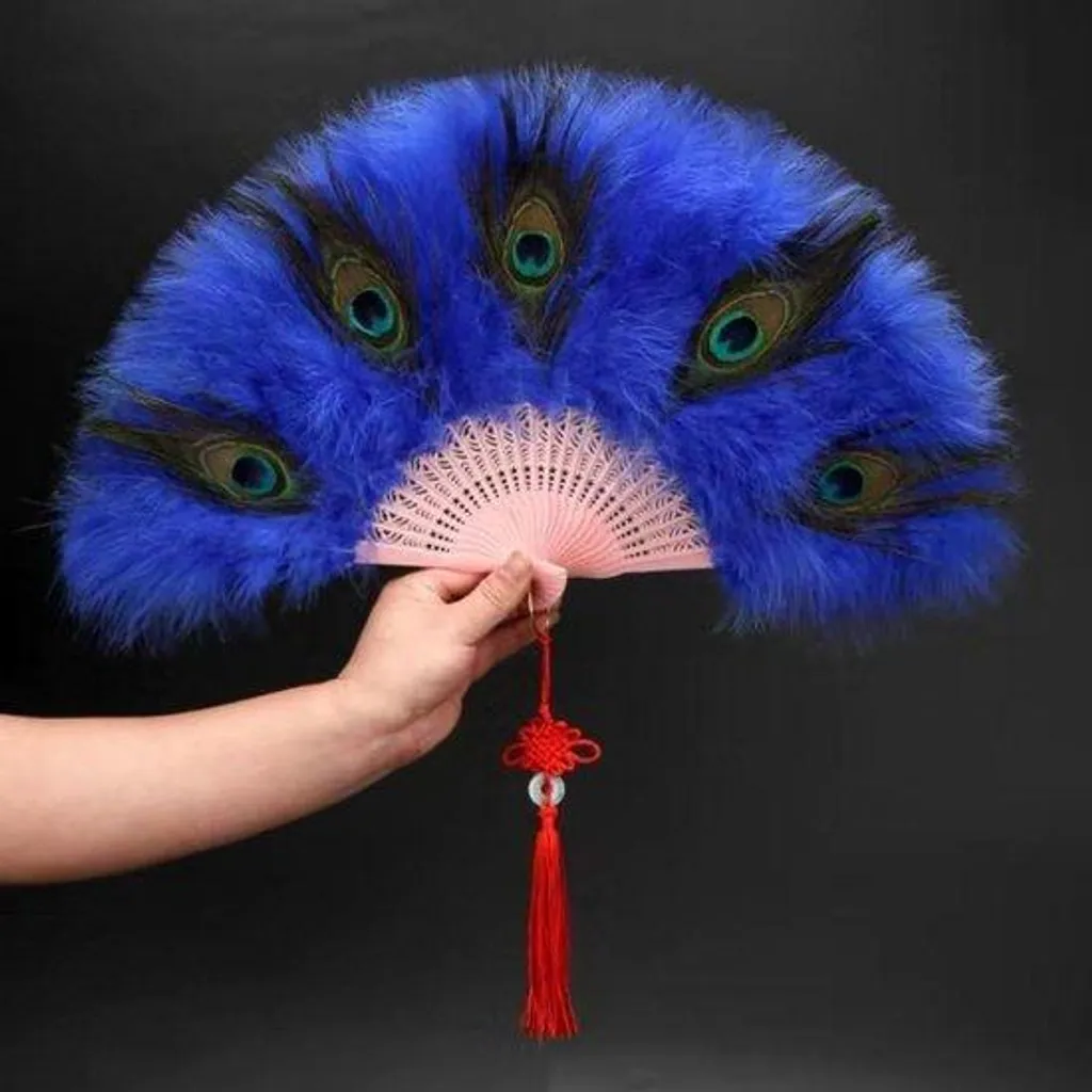 Éventail papillon pliable style Lolita pour spectacle et danse gothique