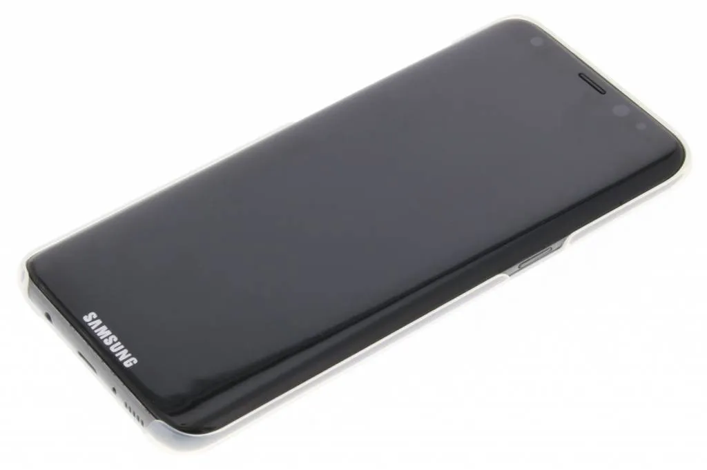 Coque Samsung S8 G950F Transparente Argent pour Usage Quotidien Chic