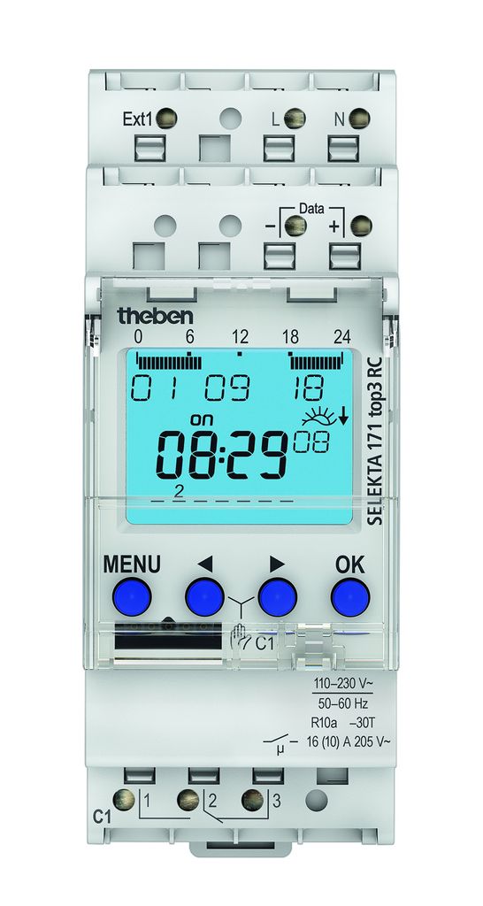Theben Selekta 171 top3 RC Astro timer z programem Zdjęcie produktu 