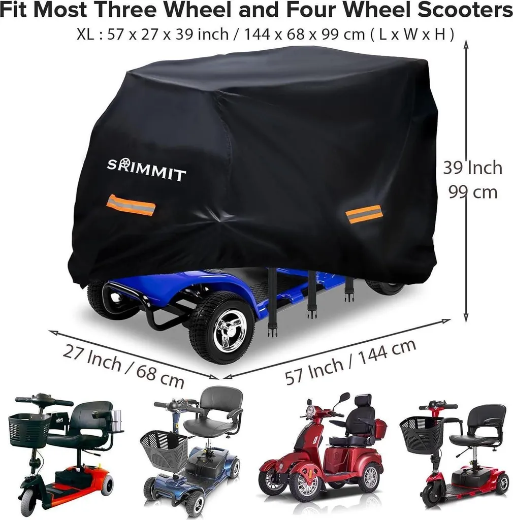 Bâche de protection de scooter électrique extérieur imperméable - 6