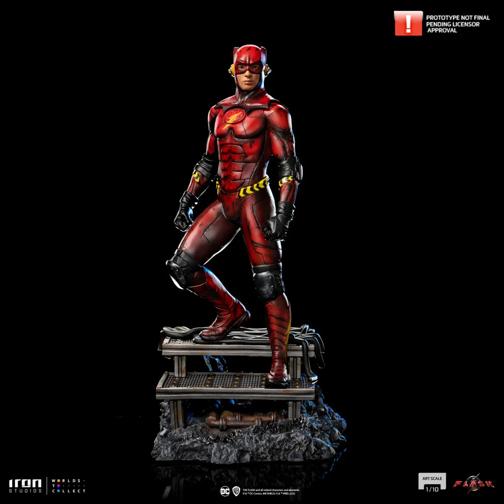 Décoration Collector The Flash Movie Statue 1/10 pour Vitrine DC Comics