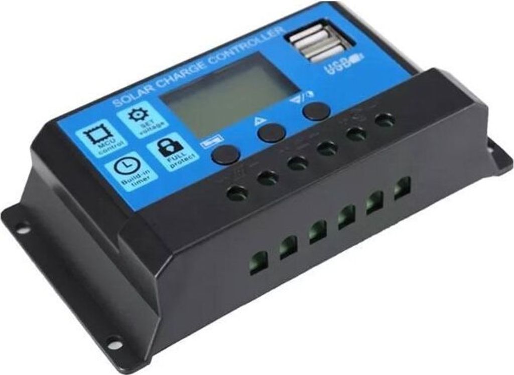 FVE Solární regulátor PWM SY3024H 12-24V/30A+USB pro Pb Obrázek produktu 