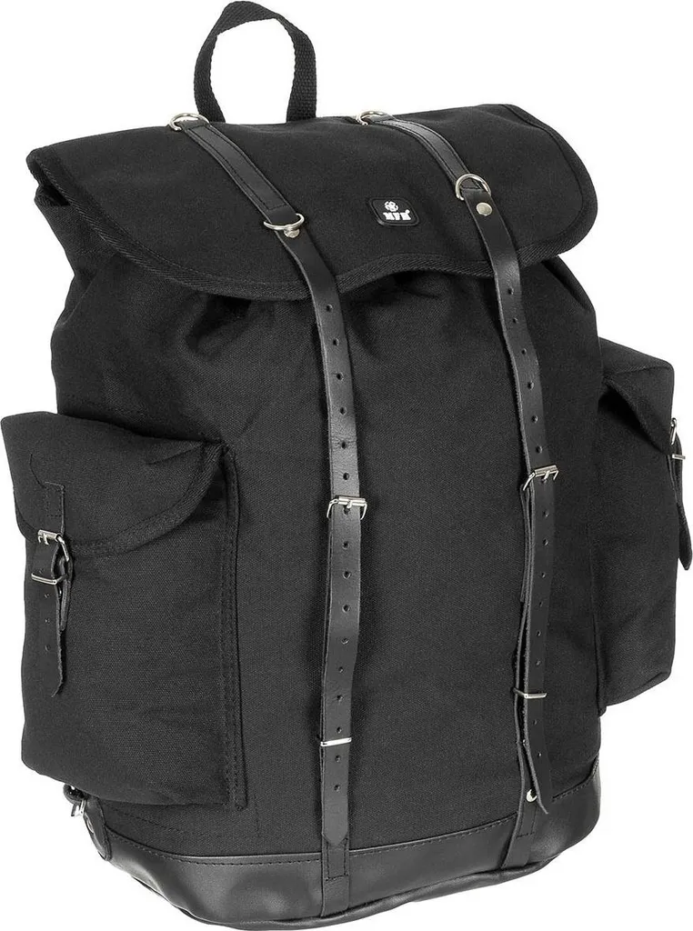Sac à dos montagne MFH BW pour bivouac et survie ancien modèle militaire