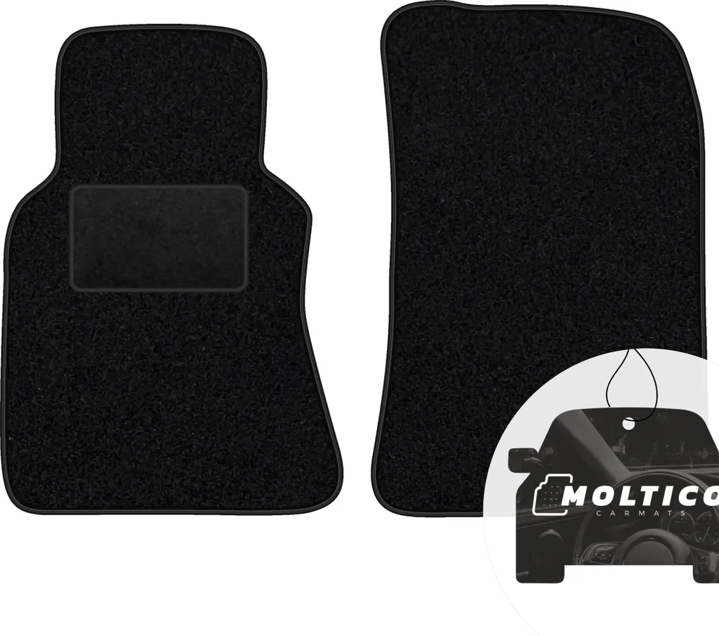 Set Tappetini Velours Nero Mercedes Classe S Coupé C126 1979-91