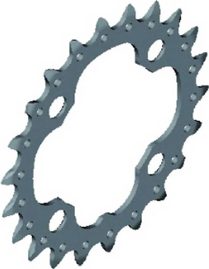 Shimano Deore M617 Kettenblatt Grau 38t Grau 38t Produktbild 