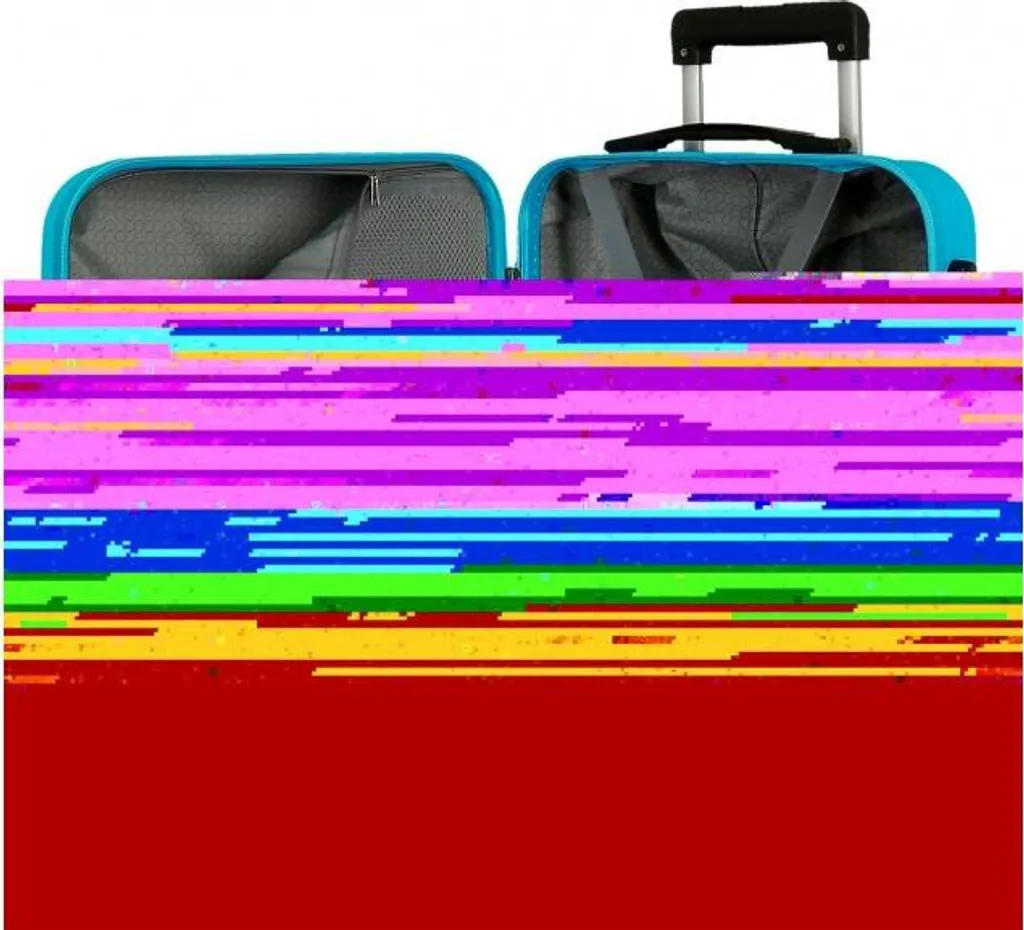 Set de Valises Rigides Roll Road Flex en ABS Bleu Clair 3 Pièces - 10
