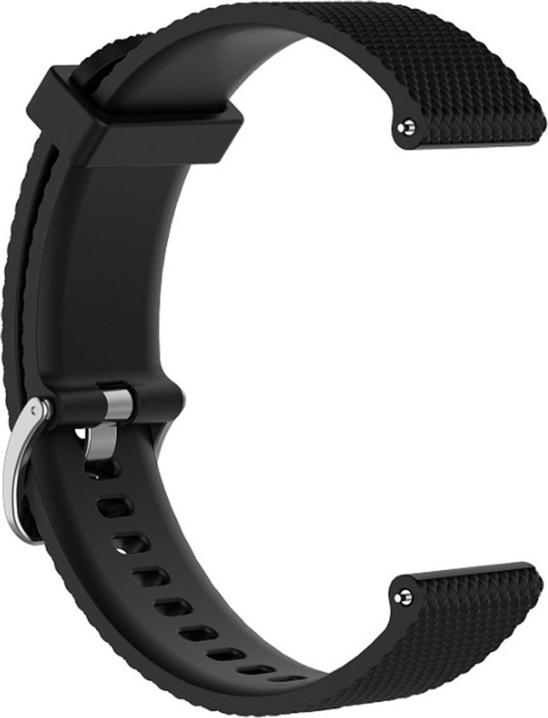 BStrap Silicone Bredon Armband für Huawei Watch 3 / 3 Pro, black