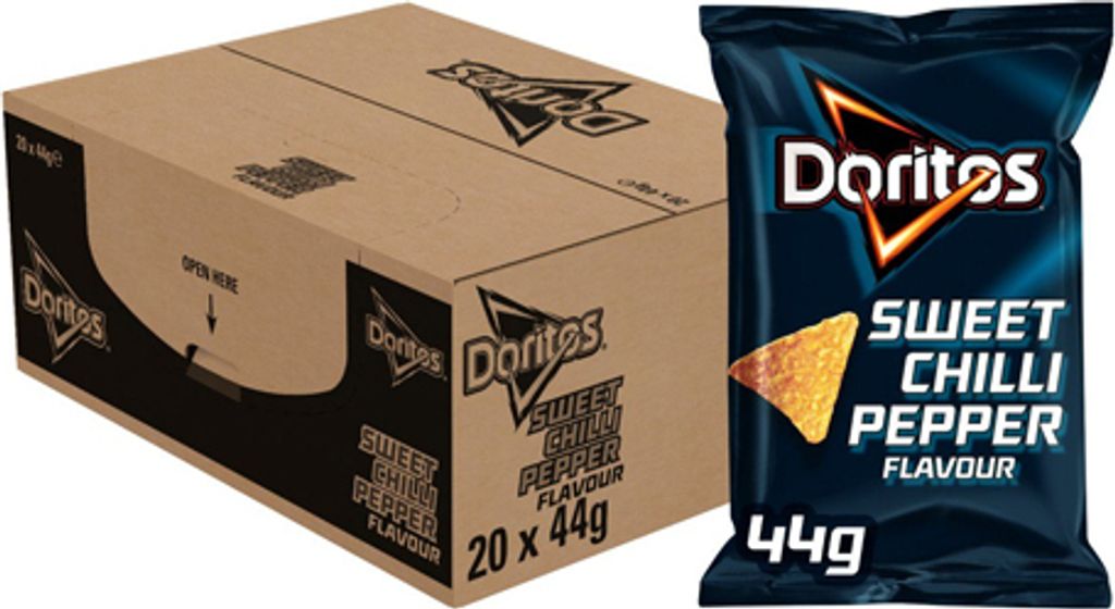 Doritos - sladké čilské korenie - vrecko 44gr | 20 kusov Obrázok produktu 