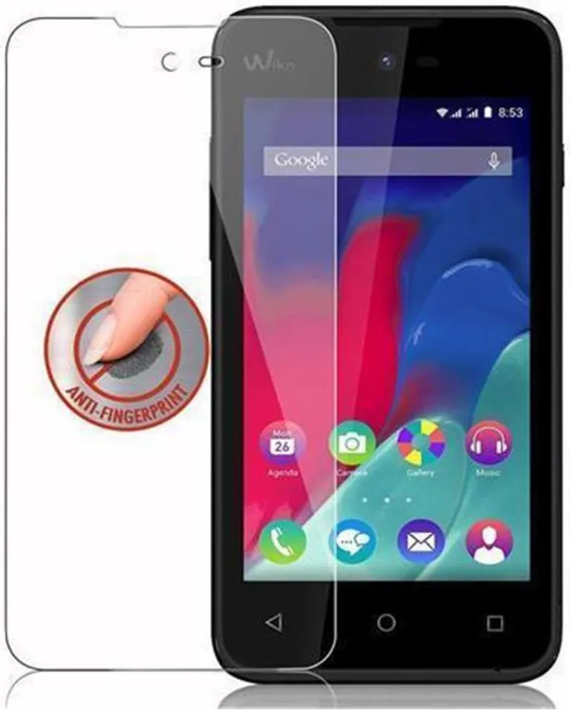 Vetro Protettivo Cadorabo Per Wiko Harry (9H) - Trasparente, Con Strato Antistatico - Pellicola 3D Touch