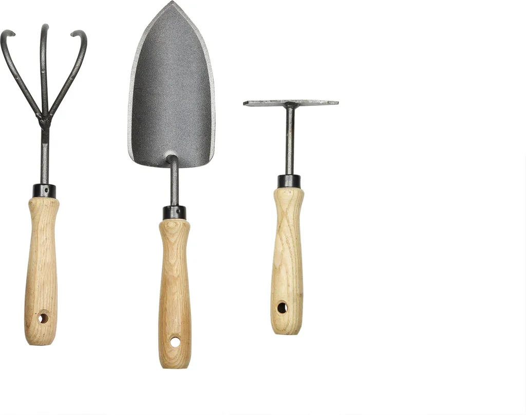Offerta Set 3 Attrezzi Giardino Professionali | Robusti e Antiruggine