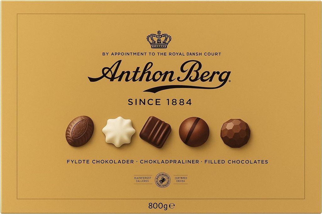 Anthon Berg Luxury Gold Pralinen 800g Produktbild 