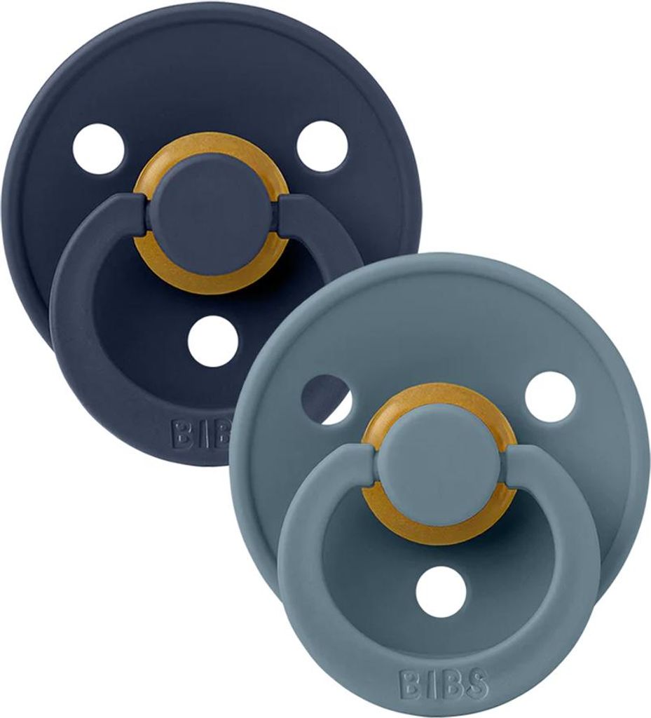BIBS Colour dudlíky z přírodního kaučuku 2 ks vel. 1 Deep Obrázek produktu 