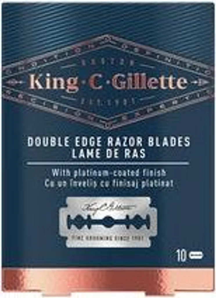 Gillette - King Double Edge Razor Blades 10.0ks
