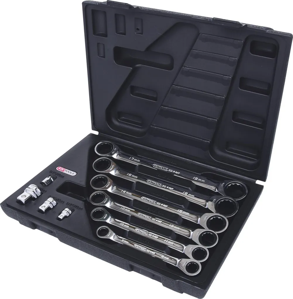 Solution pour vissage difficile : clés mixtes cliquet KS TOOLS 503.4560