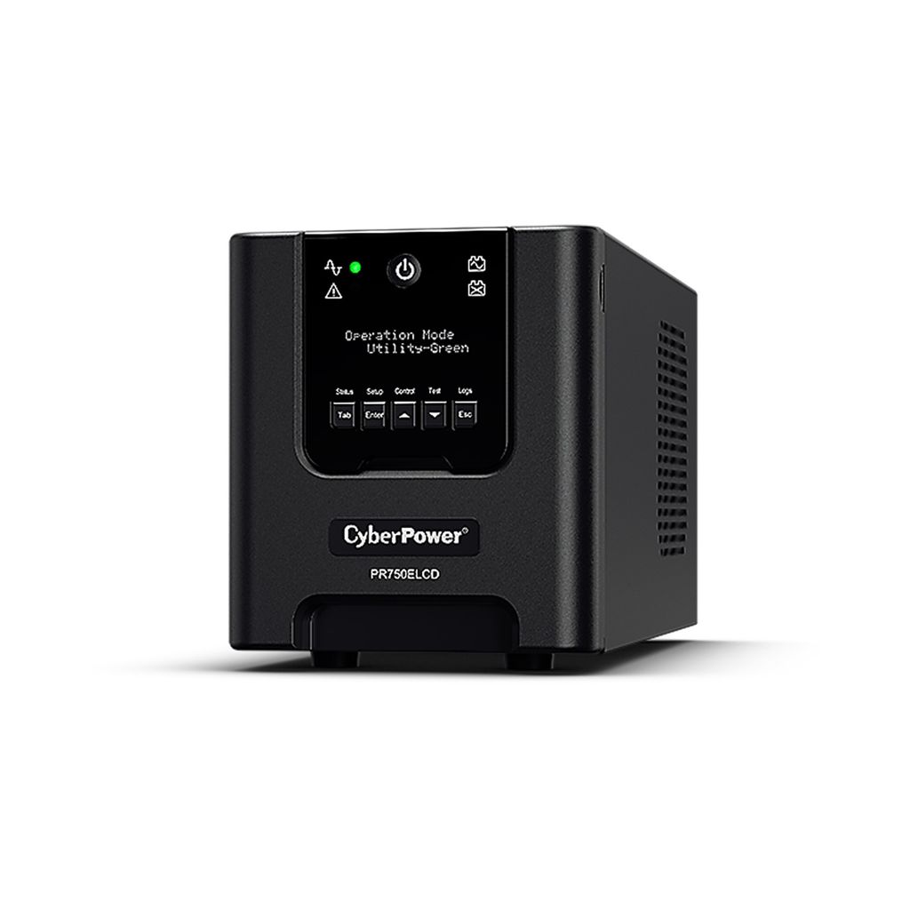 CyberPower PR750ELCD, Line-Interactive, 0,75 kVA, 675 W, Obrázok produktu 