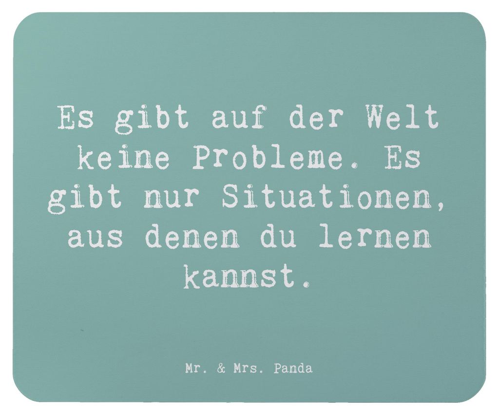 Mr. & Mrs. Panda Mousepad Spruch Erleuchtung finden - Produktbild 