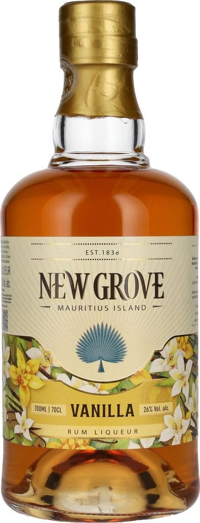 New Grove Vanilla Mauritius Island Rum-Liqueur 26% Vol. Image du produit 