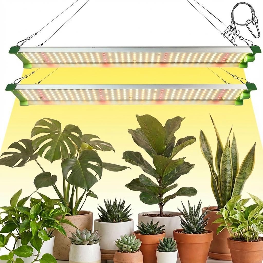 2x 54CM Grow Lampe Pflanzenlampe Led Vollspektrum Grow Light Für Pflanzen, 150W Helligkeit Dimmbar Pflanzenlampen Für Zimmerpflanzen Blüte Gewä...