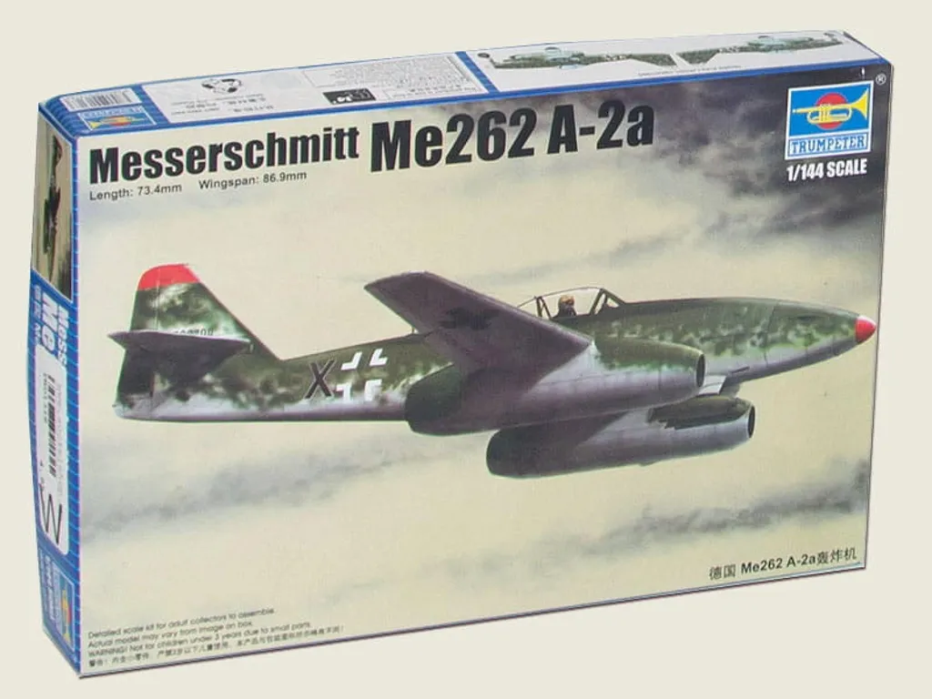 Messerschmitt Me262 A-2a Maquette 1/72 Montage Facile et Haute Fidélité
