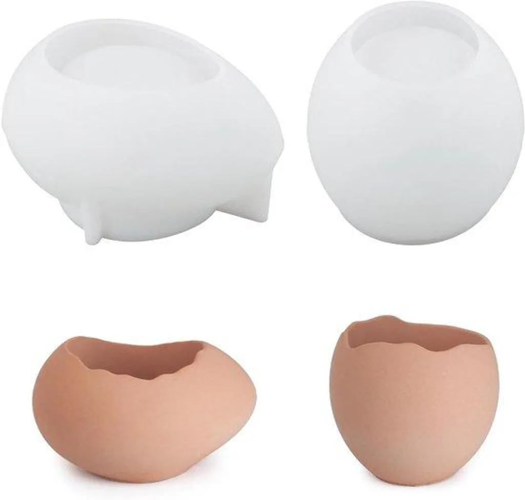 Bougeoir de Pâques design en béton et silicone, support bougie 3D lot