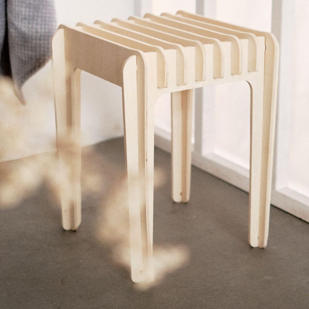 Quadratischer Hocker SIMPLICITY