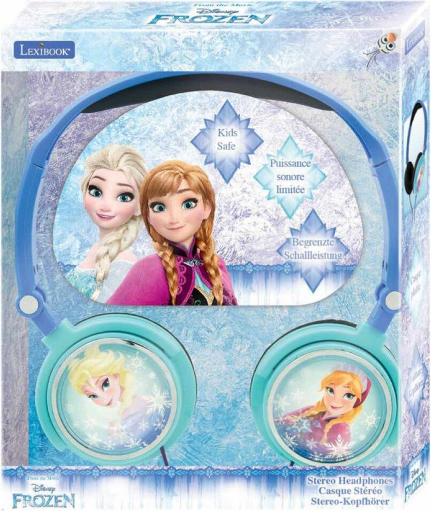 Lexibook - Disney Frozen - drátová skládací sluchátka ( Obrázek produktu 