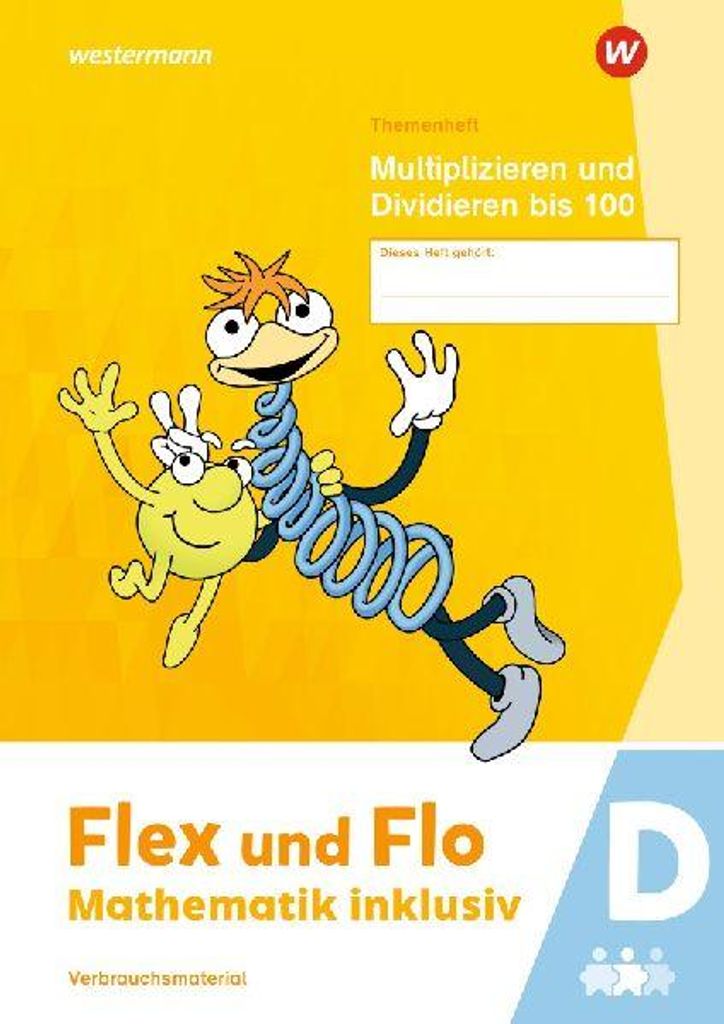 Flex und Flo - Mathematik inklusiv,. Multiplizieren und Produktbild 